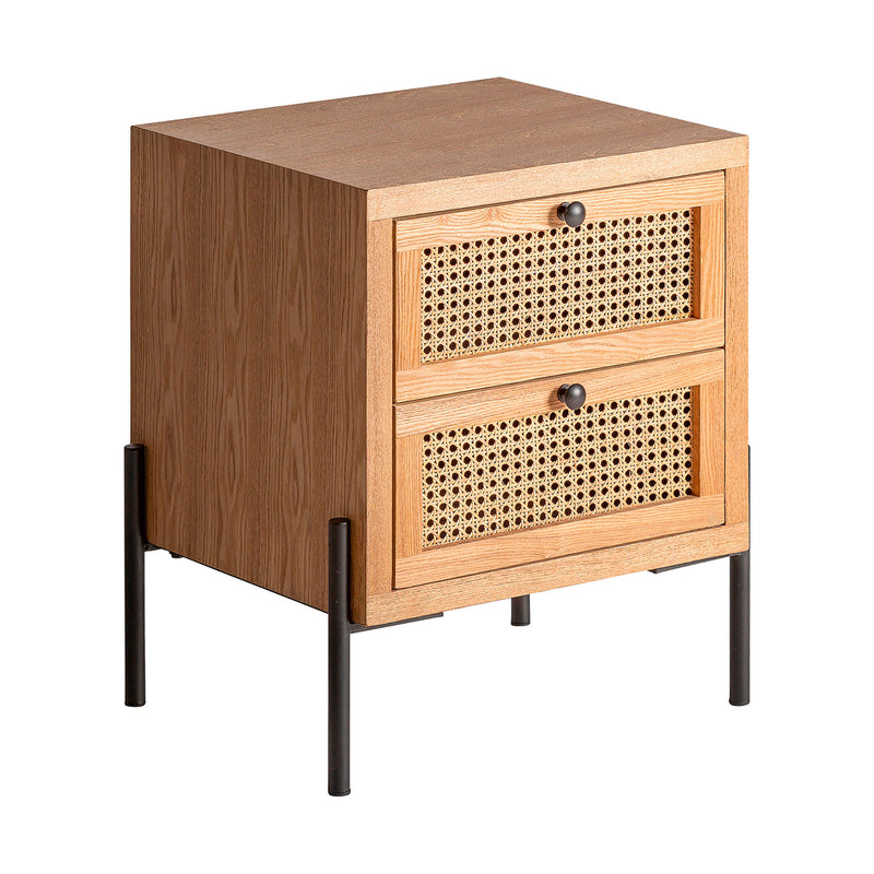 ZETEL BEDSIDE TABLE in a modern interior setting