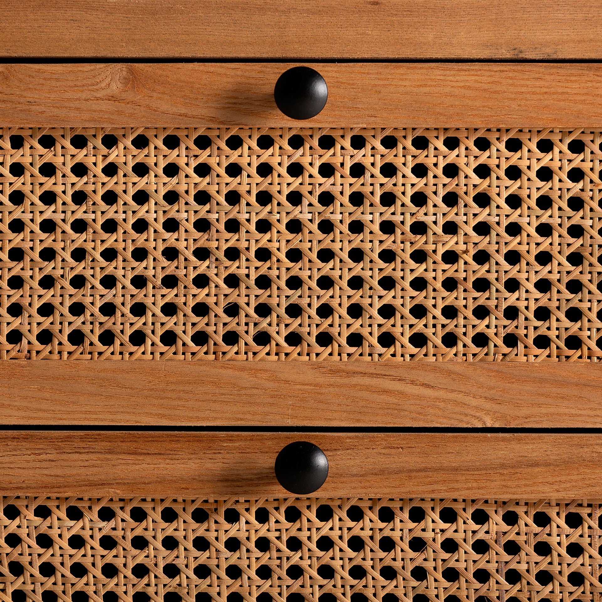 The Zetel Sinfonier Chest Of Drawers — contemporary tallboy chest in engineered wood with veneer finish from Laiyahome