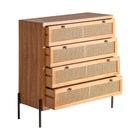 The Zetel Chest Of Drawers — contemporary chest of drawers in engineered wood with veneer finish from Laiyahome
