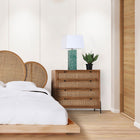 The Zetel Chest Of Drawers — contemporary chest of drawers in engineered wood with veneer finish from Laiyahome