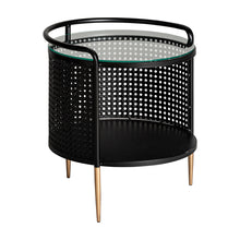 The Fussen Side Table — Art Deco side table in solid iron from Laiyahome