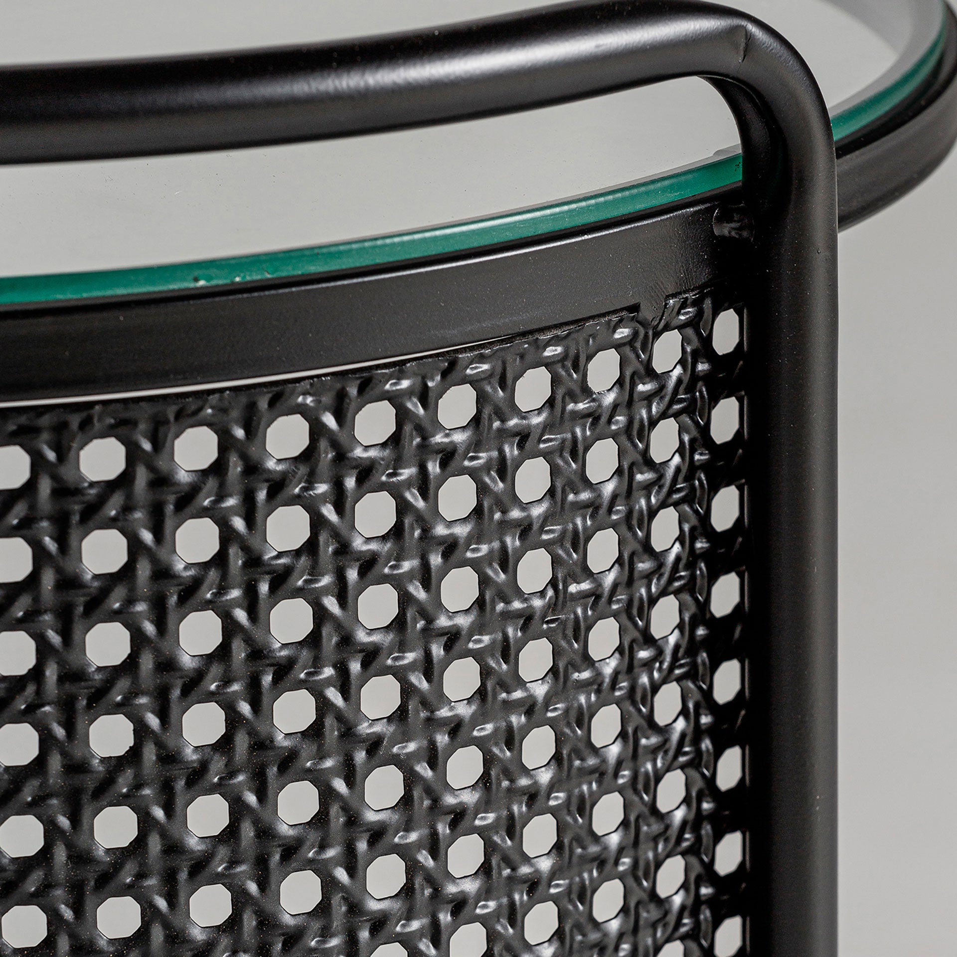 The Fussen Side Table — Art Deco side table in solid iron from Laiyahome