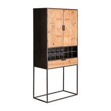 The Longford Wardrobe — industrial bar piece in solid fir wood from Laiyahome