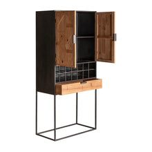 The Longford Wardrobe — industrial bar piece in solid fir wood from Laiyahome