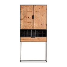 The Longford Wardrobe — industrial bar piece in solid fir wood from Laiyahome