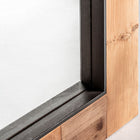 The Gien Mirror — industrial mirror in solid fir wood from Laiyahome