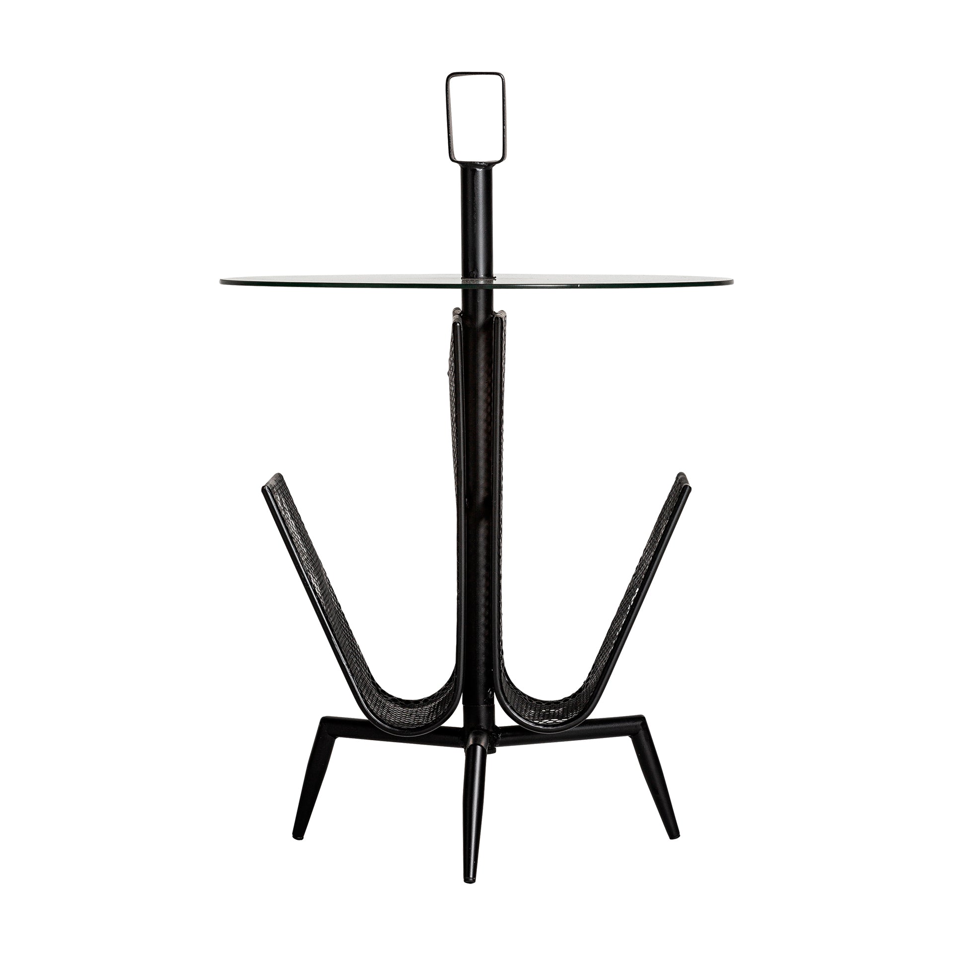 The Fussen Side Table — Art Deco side table in solid iron from Laiyahome