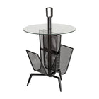 The Fussen Side Table — Art Deco side table in solid iron from Laiyahome