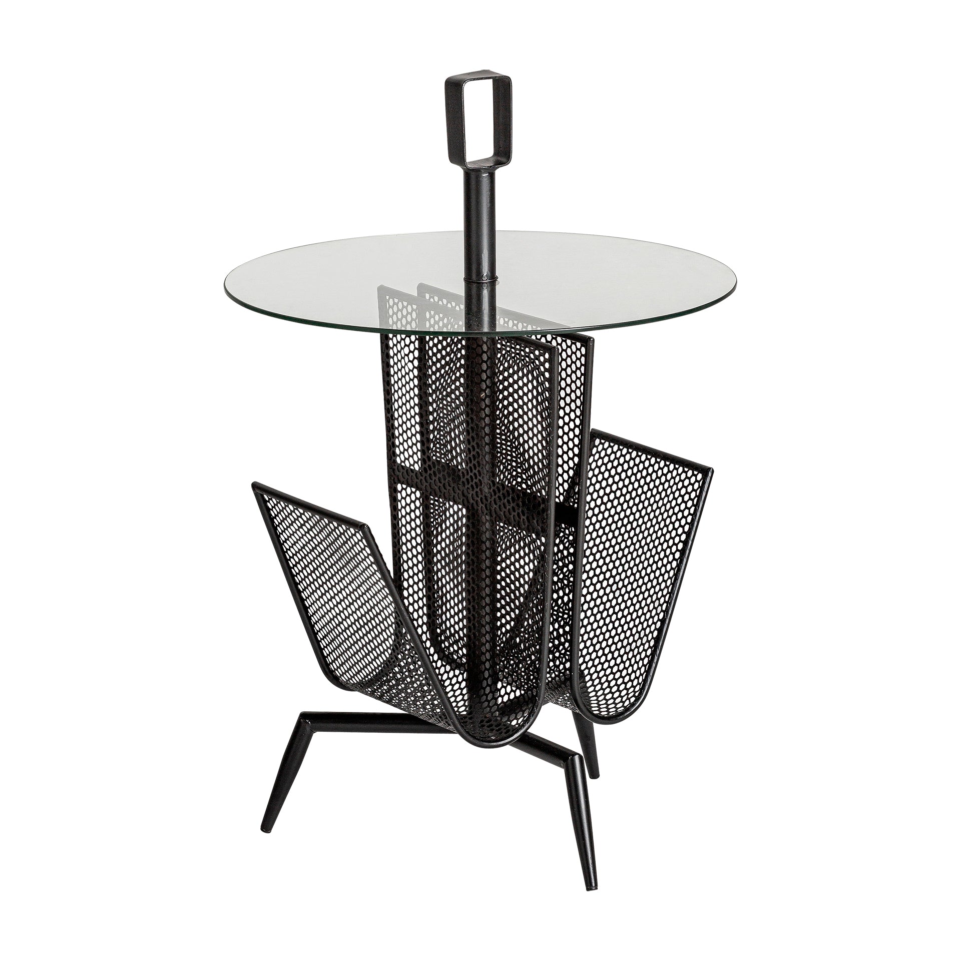 The Fussen Side Table — Art Deco side table in solid iron from Laiyahome