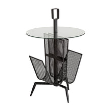 The Fussen Side Table — Art Deco side table in solid iron from Laiyahome