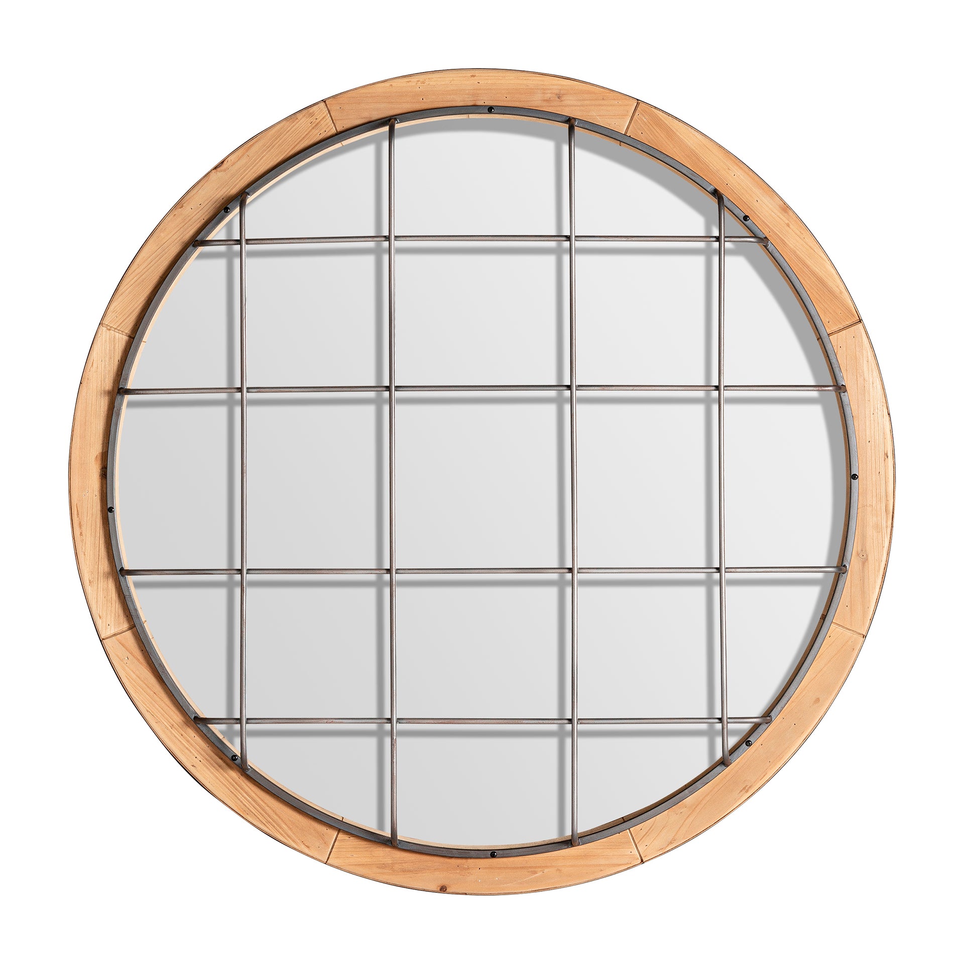 The Longford Mirror — vintage mirror in solid fir wood from Laiyahome