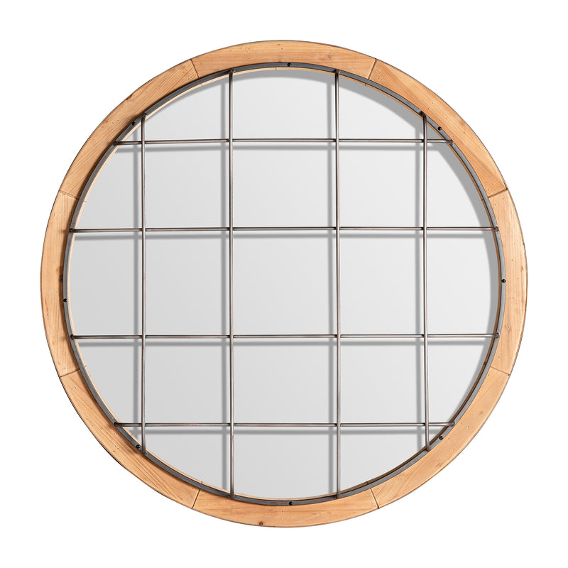 The Longford Mirror — vintage mirror in solid fir wood from Laiyahome