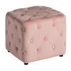 The Bougue Footrest — Art Deco pouffe in high-performance polyester from Laiyahome