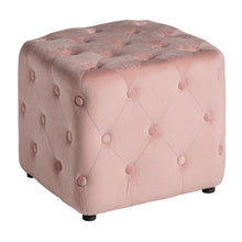 The Bougue Footrest — Art Deco pouffe in high-performance polyester from Laiyahome