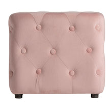 The Bougue Footrest — Art Deco pouffe in high-performance polyester from Laiyahome