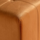 The Geloux Footrest — colonial-modern pouffe in high-performance polyester from Laiyahome