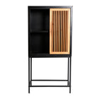 The Lomqui Wardrobe — contemporary cabinet in engineered wood with veneer finish from Laiyahome