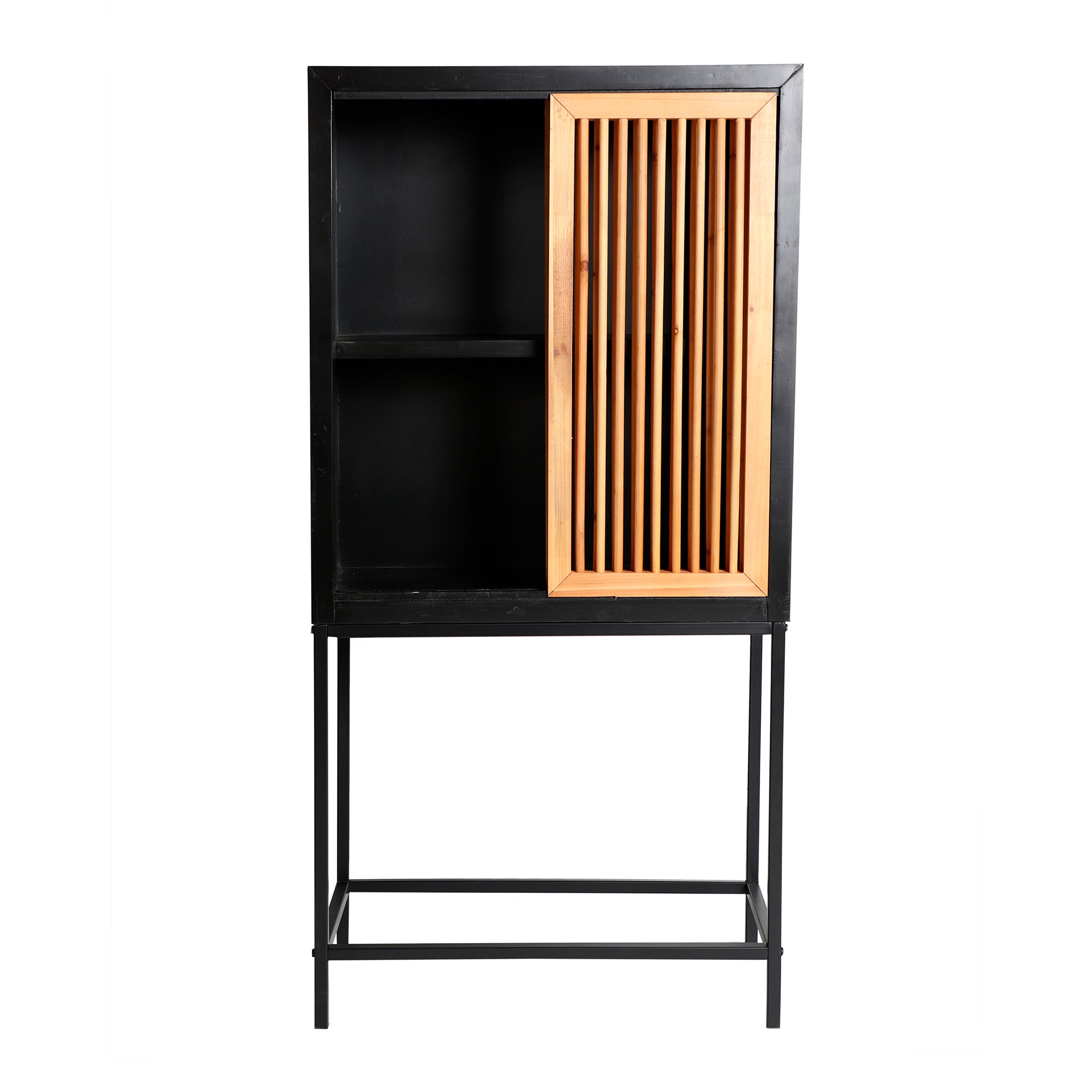 The Lomqui Wardrobe — contemporary cabinet in engineered wood with veneer finish from Laiyahome
