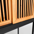 The Lomqui Wardrobe — contemporary cabinet in engineered wood with veneer finish from Laiyahome
