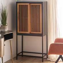 The Lomqui Wardrobe — contemporary cabinet in engineered wood with veneer finish from Laiyahome
