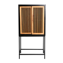 The Lomqui Wardrobe — contemporary cabinet in engineered wood with veneer finish from Laiyahome