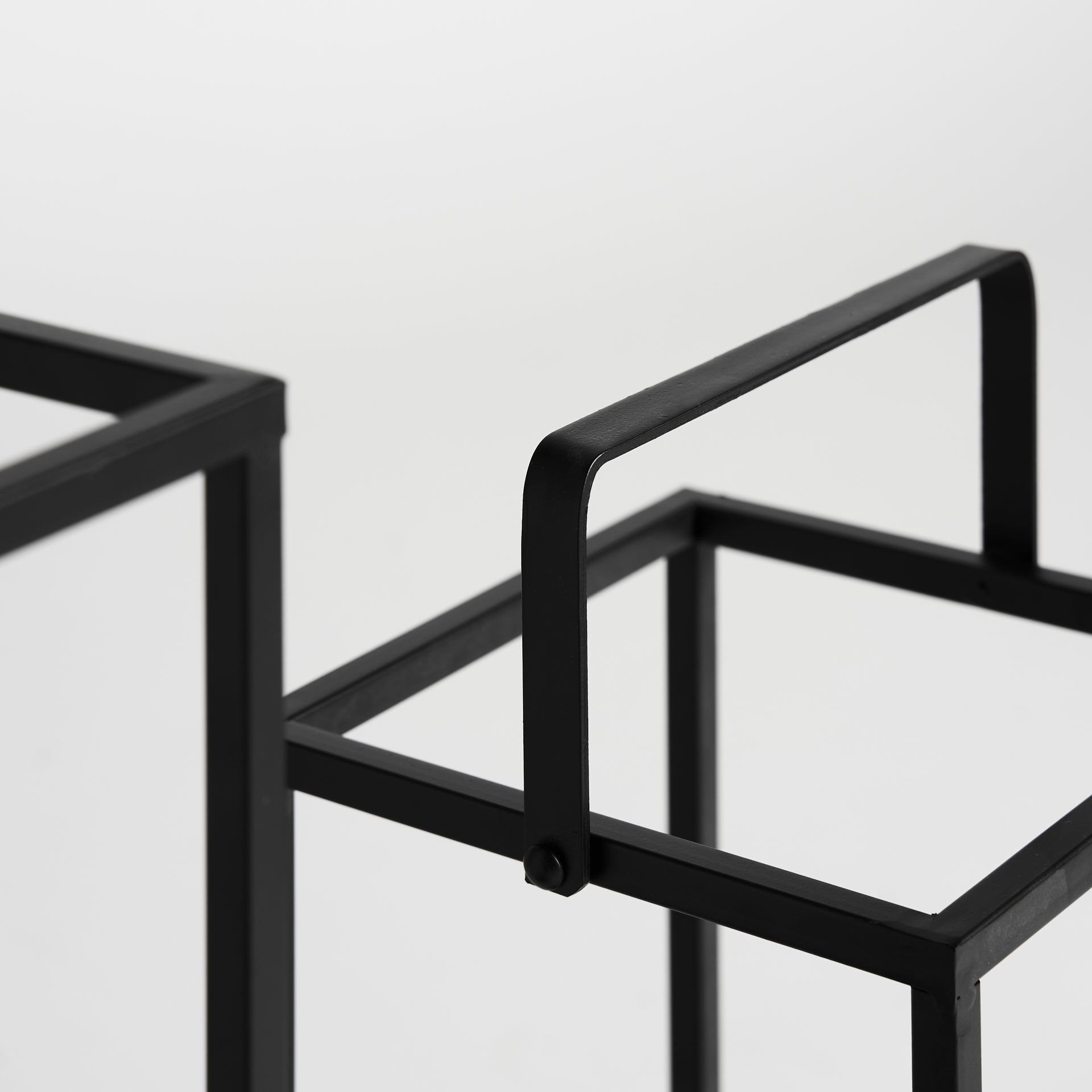 The Cailar Candle Holder (Set of 2) — industrial candle holder in solid iron from Laiyahome