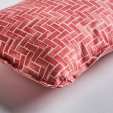 The Pink Cushion — playful contemporary cushion in dense velvet from Laiyahome