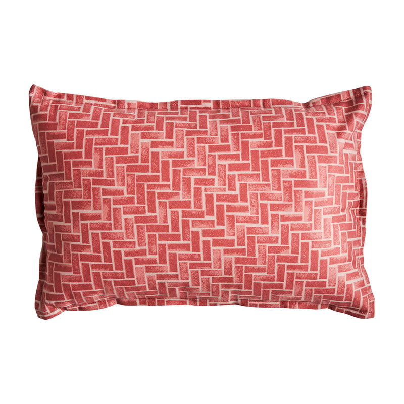 The Pink Cushion — playful contemporary cushion in dense velvet from Laiyahome