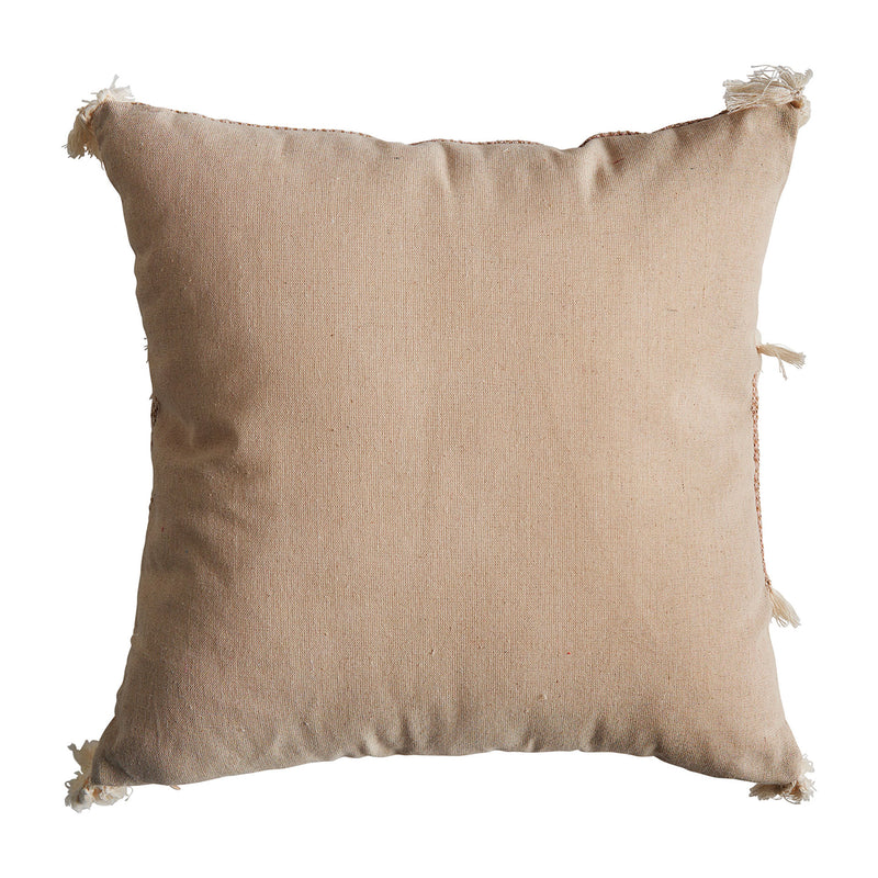 The Teosk Cushion — contemporary cushion in natural jute from Laiyahome