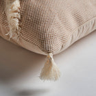 The Teosk Cushion — contemporary cushion in natural jute from Laiyahome