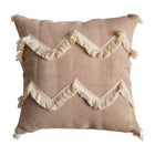 The Teosk Cushion — contemporary cushion in natural jute from Laiyahome