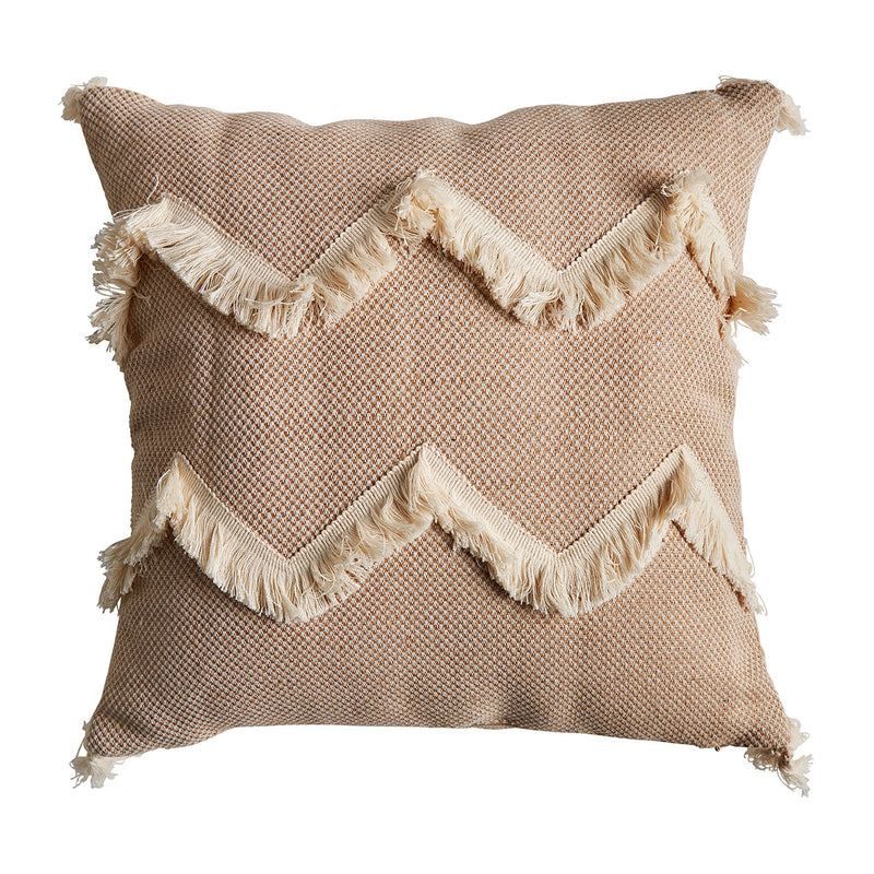 The Teosk Cushion — contemporary cushion in natural jute from Laiyahome
