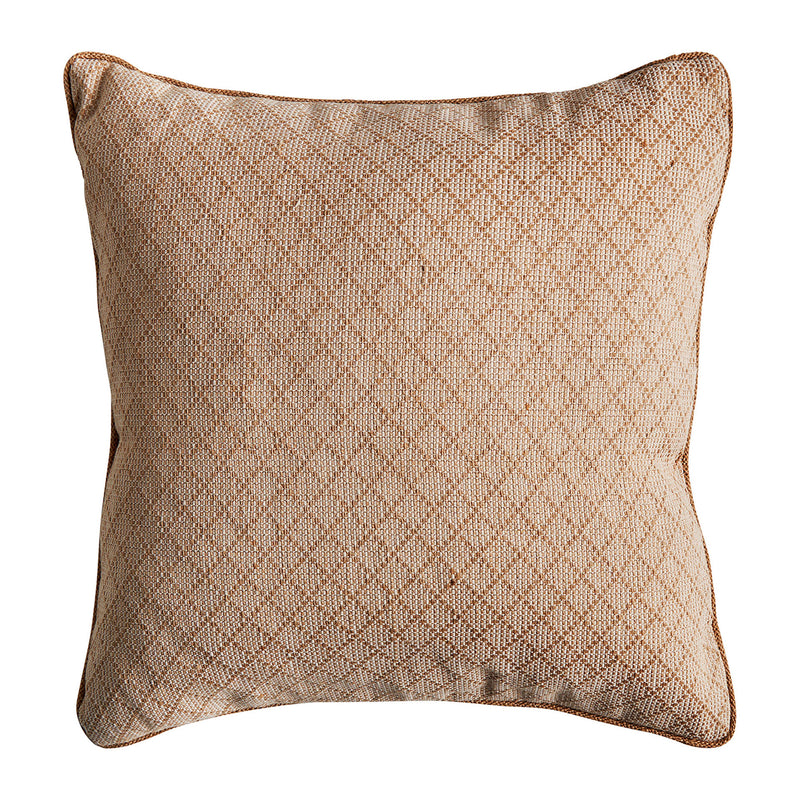 The Kellier Cushion — contemporary cushion in natural jute from Laiyahome