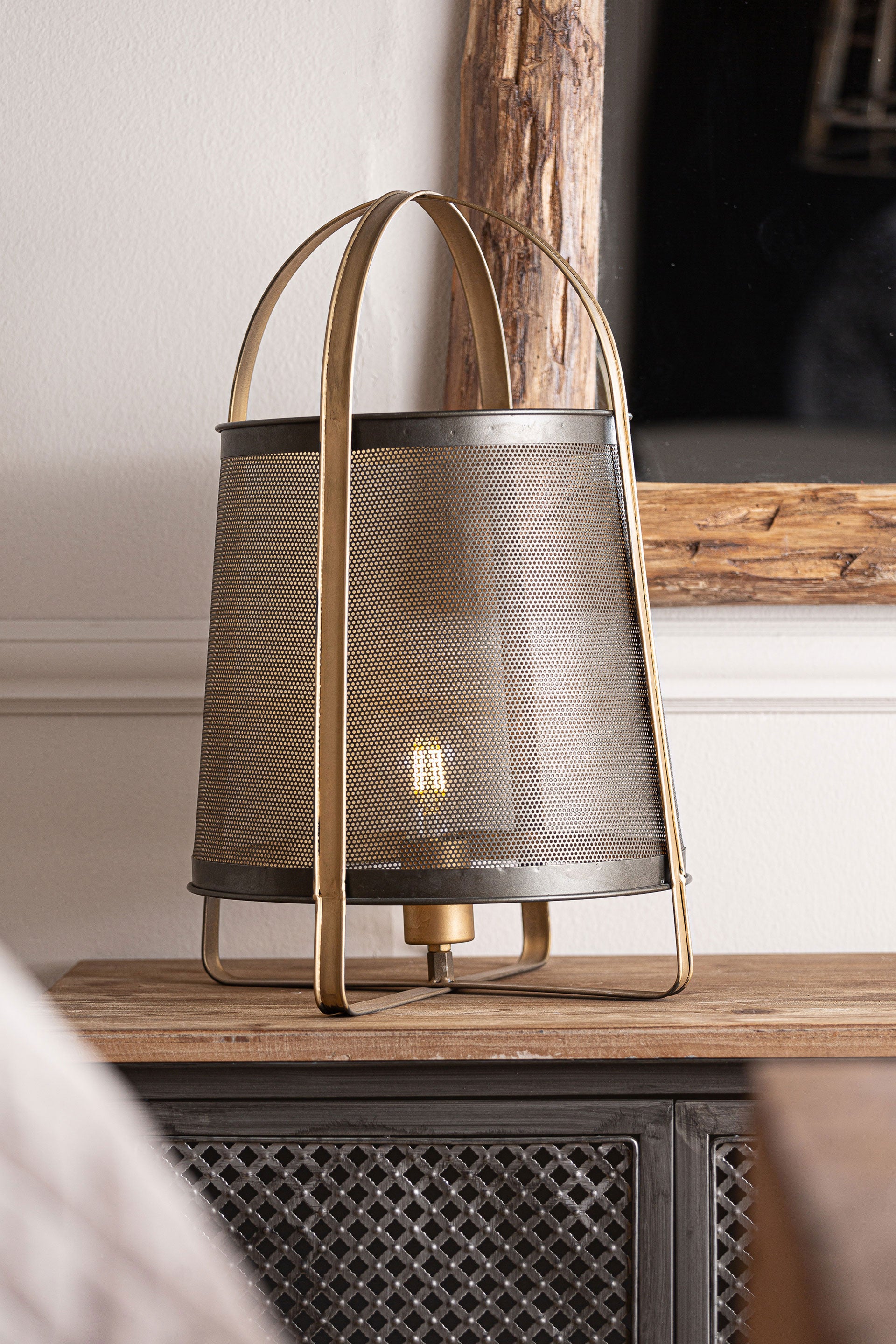The Haide Table Lamp — Art Deco table lamp in solid iron from Laiyahome