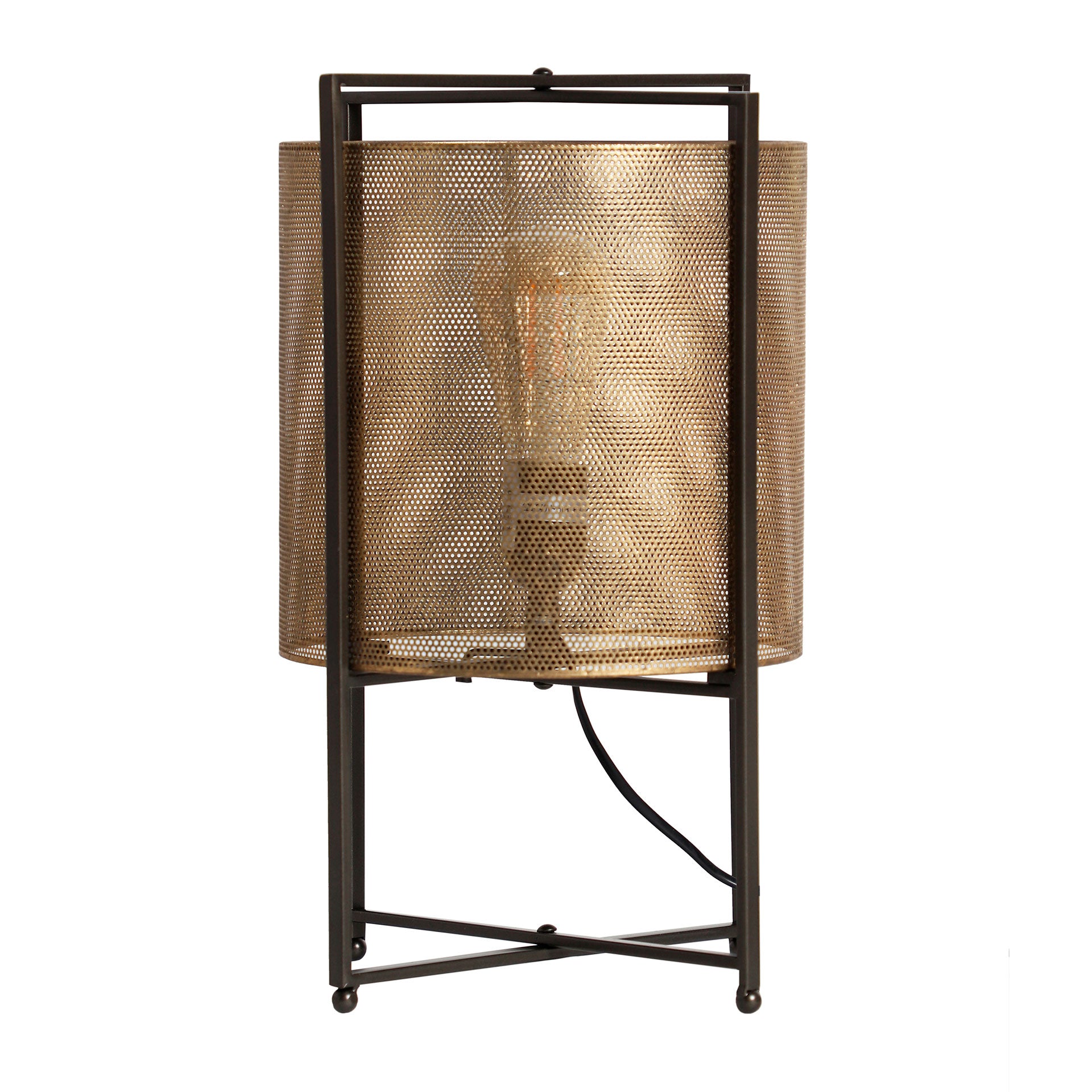 The Haimie Table Lamp — Art Deco table lamp in solid iron from Laiyahome
