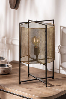 The Haimie Table Lamp — Art Deco table lamp in solid iron from Laiyahome