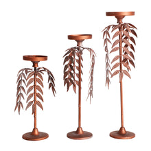 The Palmera Lucerna Candelabra — Art Deco candle holder in solid iron from Laiyahome