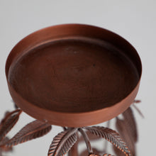 The Palmera Lucerna Candelabra — Art Deco candle holder in solid iron from Laiyahome