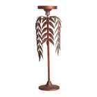 The Palmera Lucerna Candelabra — Art Deco candle holder in solid iron from Laiyahome