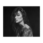 The Hina Canvas — contemporary wall art in stretched canvas from Laiyahome