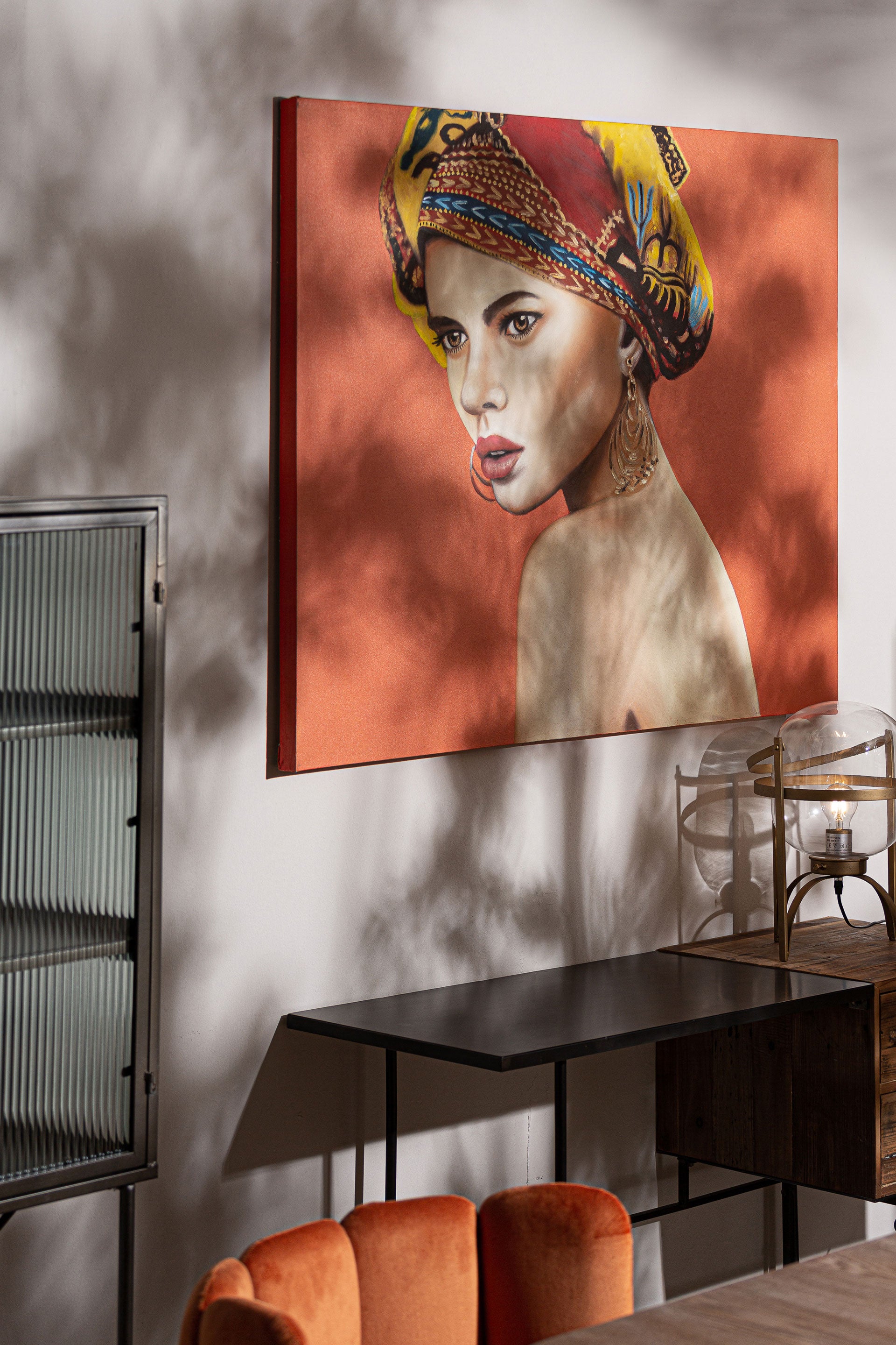 The Yua Canvas — contemporary wall art in stretched canvas from Laiyahome