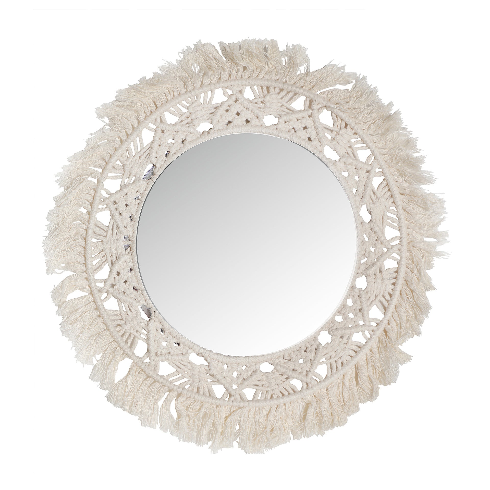 The Alayor Mirror — vintage-modern mirror in rope from Laiyahome
