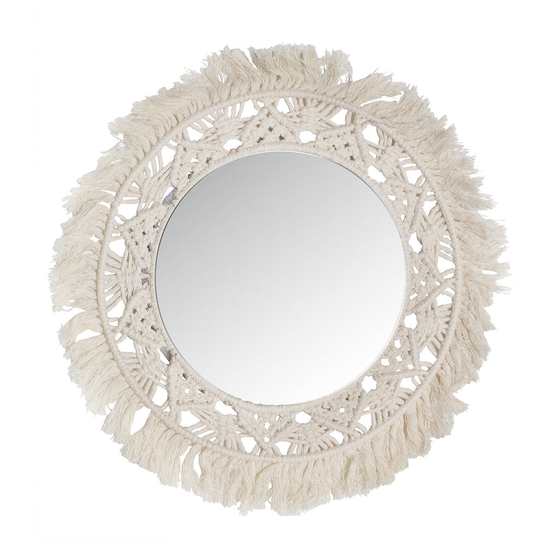 The Alayor Mirror — vintage-modern mirror in rope from Laiyahome
