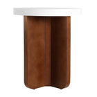 The Grandval Side Table — contemporary side table in engineered wood with veneer finish from Laiyahome
