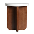The Grandval Side Table — contemporary side table in engineered wood with veneer finish from Laiyahome