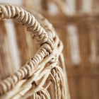 The Dieky Clothes Basket (Set of 2) — boho-modern basket in woven natural fibre from Laiyahome