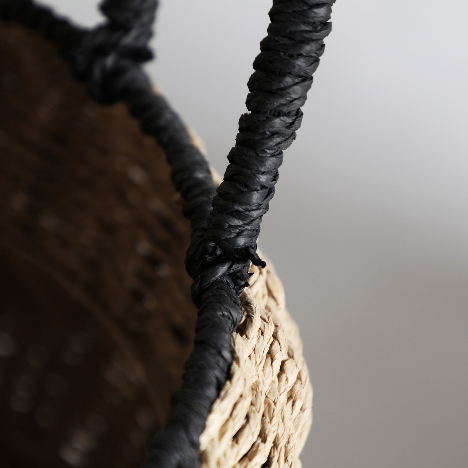 The Wica Clothes Basket (Set of 2) — boho-modern planter in woven natural fibre from Laiyahome
