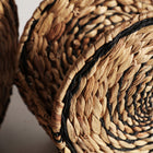 The Blair Clothes Basket (Set of 2) — boho-modern basket in woven natural fibre from Laiyahome
