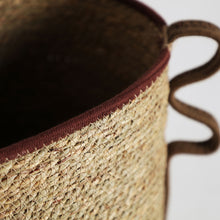 The Wica Clothes Basket (Set of 2) — boho-modern planter in woven natural fibre from Laiyahome
