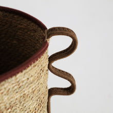 The Wica Clothes Basket (Set of 2) — boho-modern planter in woven natural fibre from Laiyahome